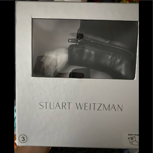 Stuart Weitzman Baby 50/50 Crib Shoes 6-9 Months - Picture 5 of 5